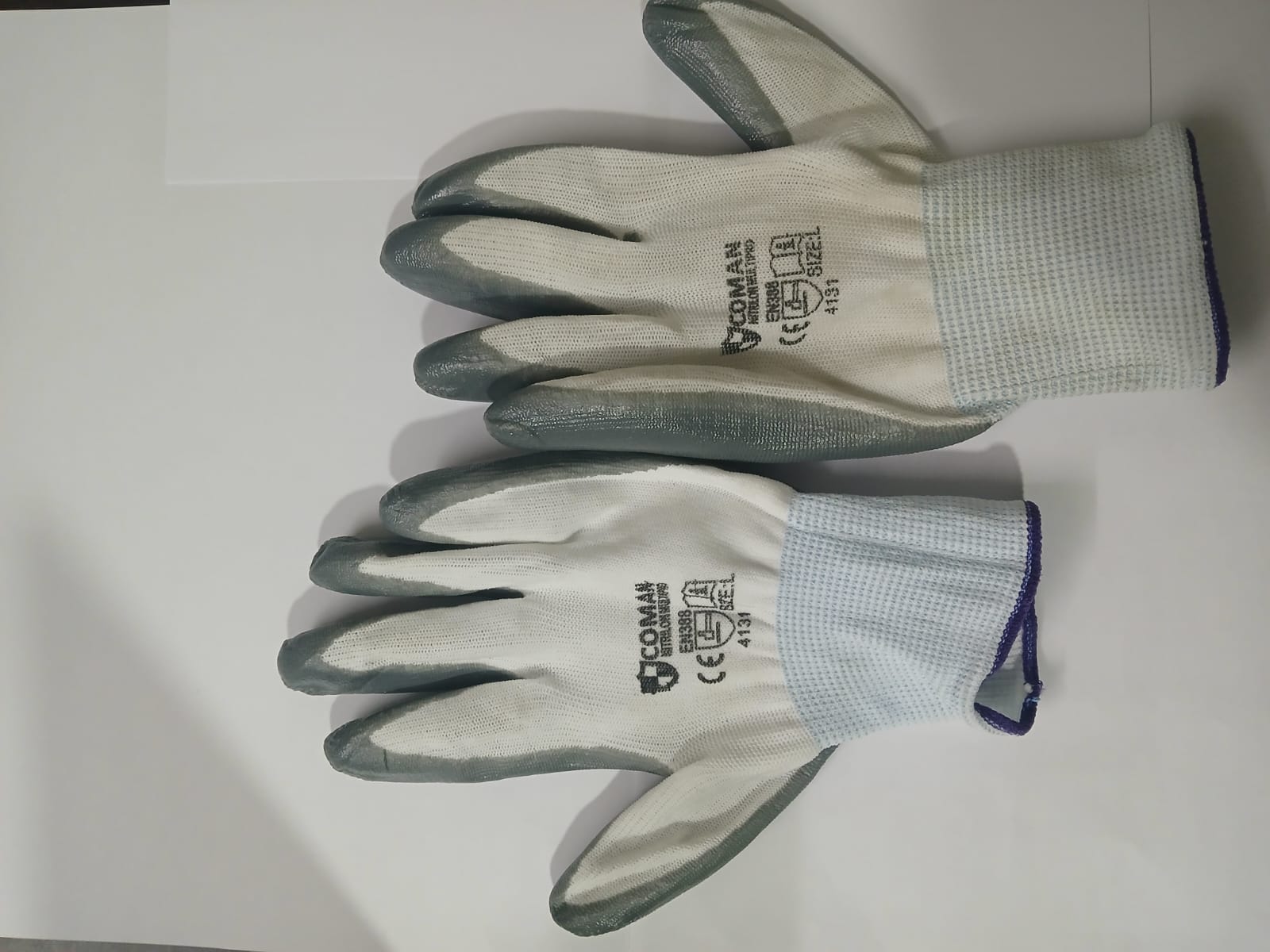 Nitrile Coated Waterproof Safety Gloves